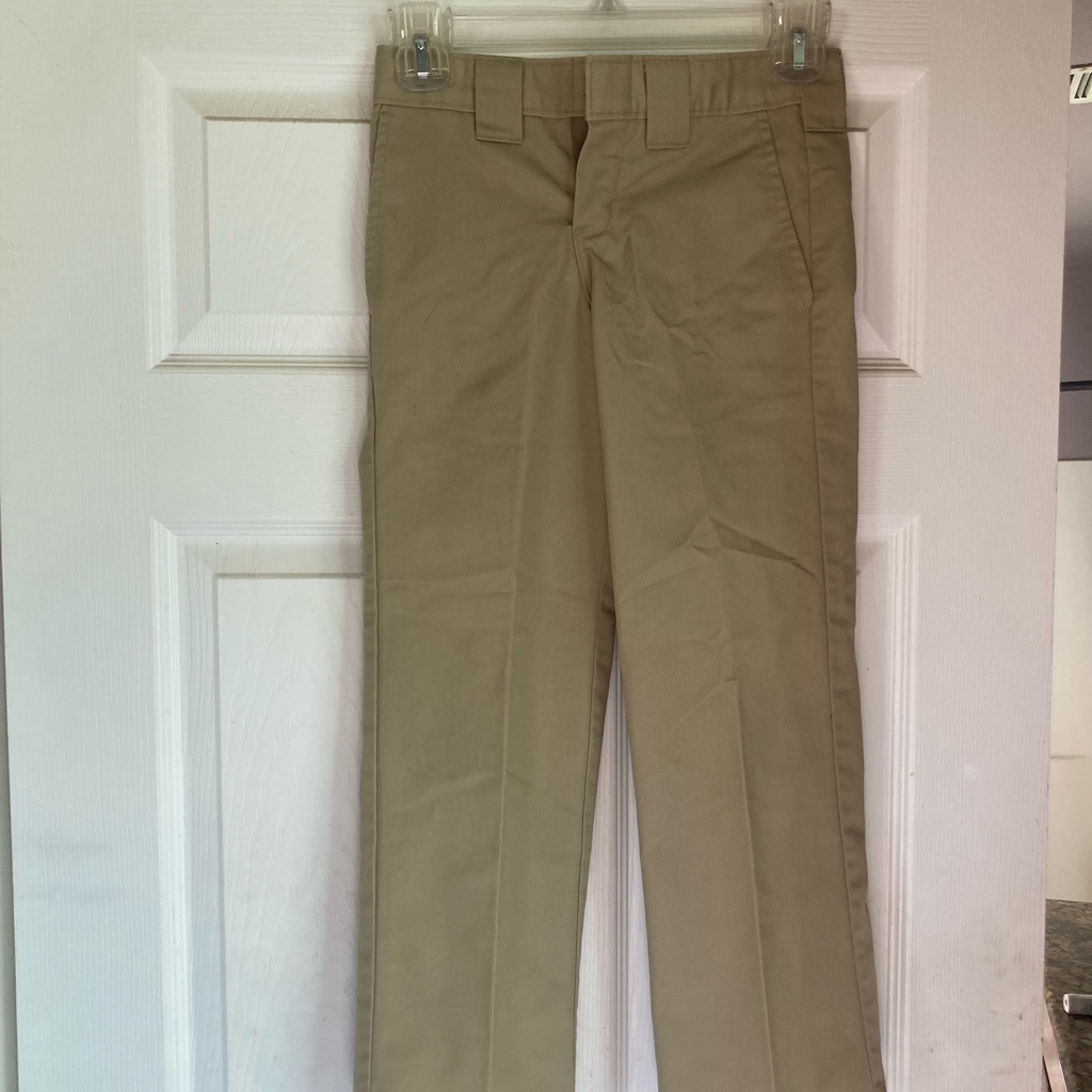 Boys 8 Dickies Khaki Pants (Uniform Etc) Slim Straight